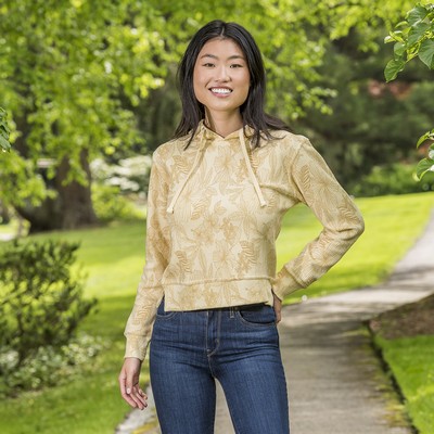 Maddie Floral Print Hood