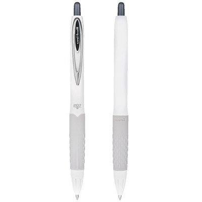 uni-ball® 207 White w/Black Ink Retractable Gel Pen