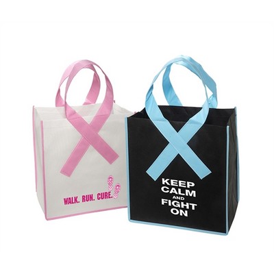 Ribbon Grocery Tote Bags