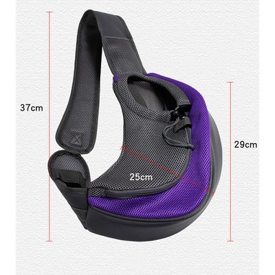 Travel Safe Pet/Dog Sling Carrier w/Breathable Mesh