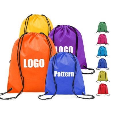 Drawstring Backpack String Bag