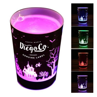 16oz LED-Illuminated Plastic Pint Glass