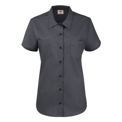 Dickies® Women's Industrial Short Sleeve Work Shirt