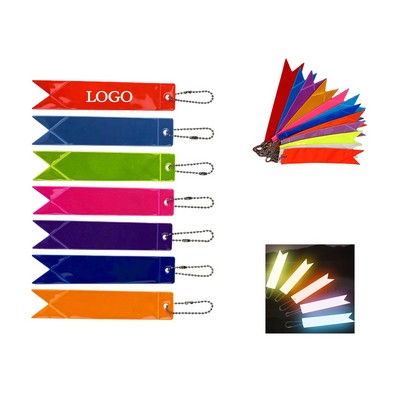 Safe Glow Reflective Keychain