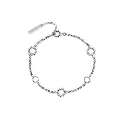 Olivia Burton® Vintage Bead Stainless Steel Caviar Bead Bracelet