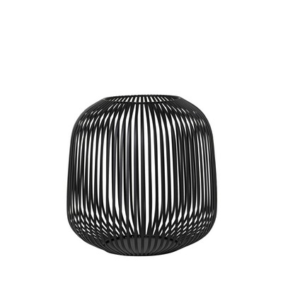 blomus Lito Medium Decorative Black Lantern