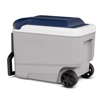 Igloo MaxCold Ash Gray/Aegean Sea 40 Roller Cooler