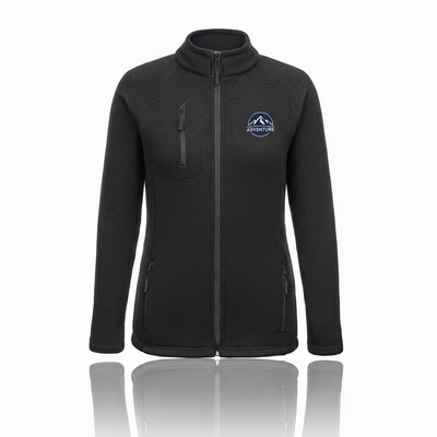 Women's Brushed Back Fleece Jacket