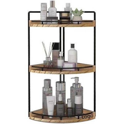 3-Tier Corner Bathroom Organizer Countertop For Storage Counter Tray And Vanity Organizer