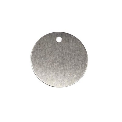Anodized Aluminum Colorful Circle Dog Tag