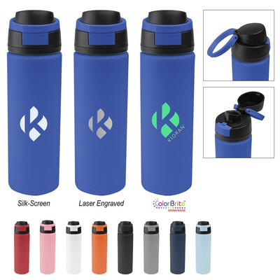 24 Oz. Pop Sip Recycled Stainless Steel Bottle