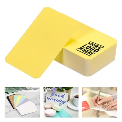 3.5 x 2" Blank Paper Business Cards