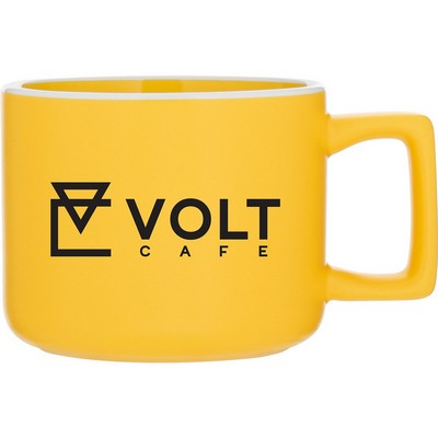 12 oz Helio Ceramic Mug (Matte Athletic Gold)