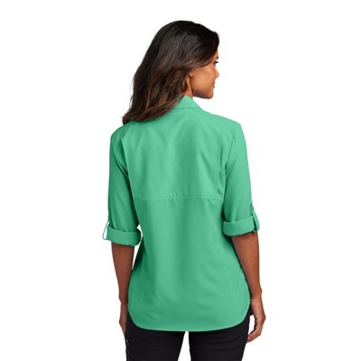 Port Authority® Ladies Long Sleeve UV Daybreak Shirt