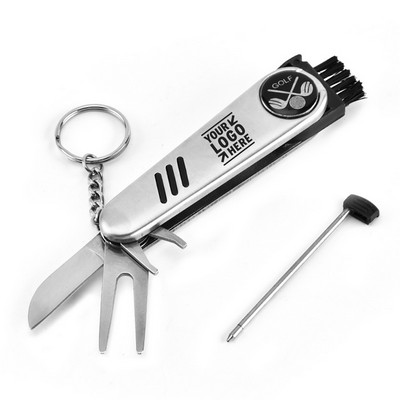 7" 1 Golf Divot Tool w/Ball Marker