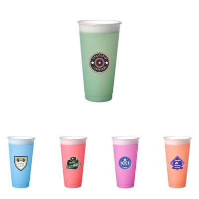 Color Changing Stadium Cups 24 oz
