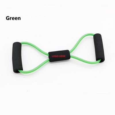 8 Shape Latex Exercise Resistance Bands