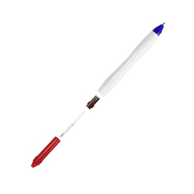 White Double Sided Pen