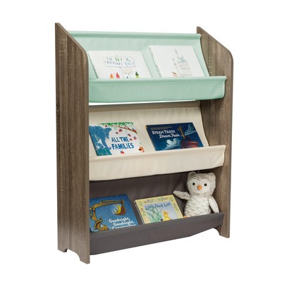 Honey-Can-Do Explore + Store 38" 3-Tier Kids Book Rack