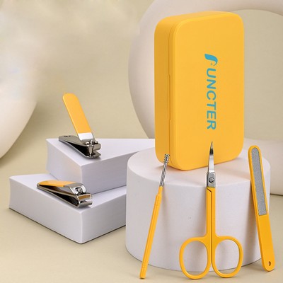 Manicure Set 5" 1 Nail Clipper Set w/ Storage Case