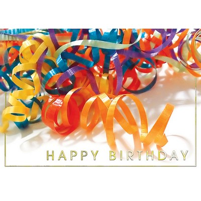 Curled Birthday Ribbons