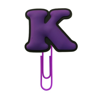 Patch Letter Series - Letter K Paper Clip