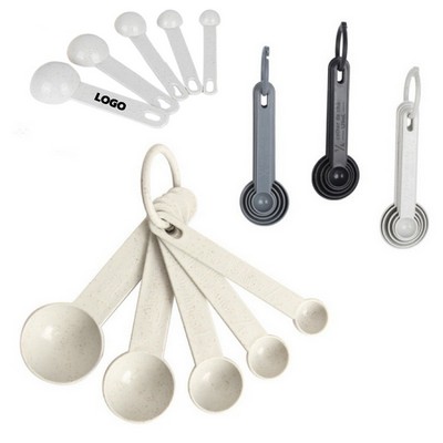 Durable Wheat Straw Measuring Spoon