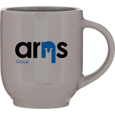 15 oz Terrino Ceramic Mug (Light Gray)