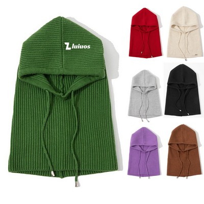 Skull Cap with Adjustable Drawstring