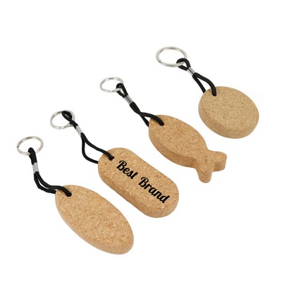 Floater Cork Keychain Of Any Shape