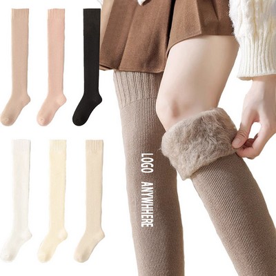 Thigh Knee High Thermal Women Warm Long Winter Sock