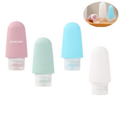 2oz Leak Proof Refillable Travel Accessories for Shampoo Conditioner