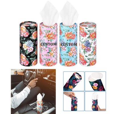 Custom Full Printing Car Tissue Box