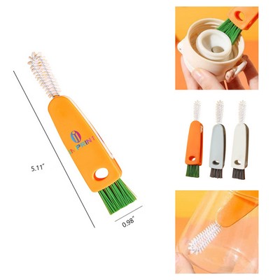 3" 1 Tiny Bottle Cup Lid Detail Brush Straw Cleaner Tools