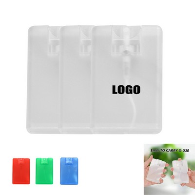 1 Oz. Clear Plastic Spray Bottle