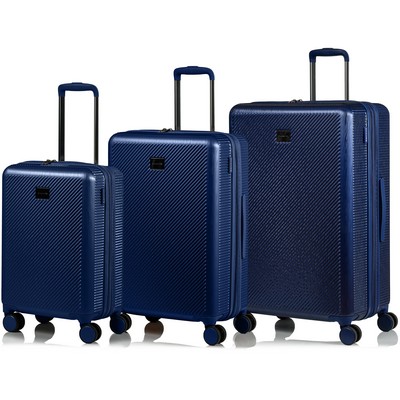 Champs Luggage Iconic Ii Luggage Size 3 Pieces - Navy Blue