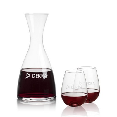 Barham Carafe & Edderton Stemless Wine
