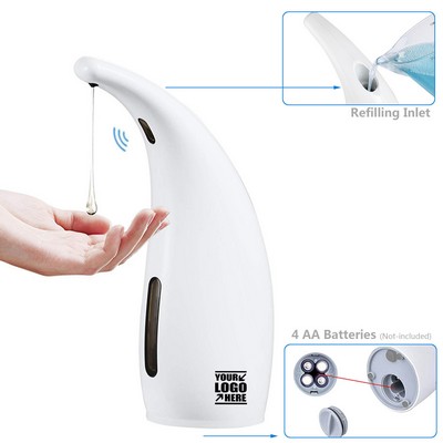 White Auto Sanitizer Dispenser