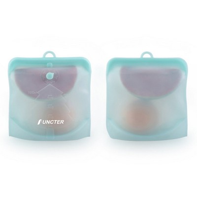 50 oz. Silicone Seal Lock Freezer Food Storage Bag