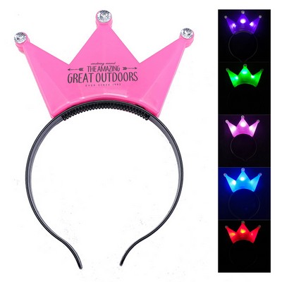 Three Jeweled LED Headband