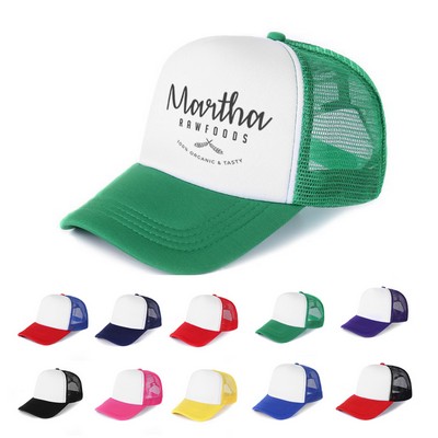 Foam Mesh Trucker Cap