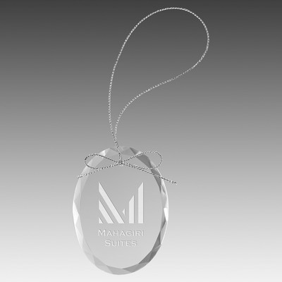 Glass Ornament with String