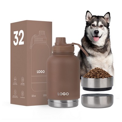 3 in 1 Portable Dog Water Bottle