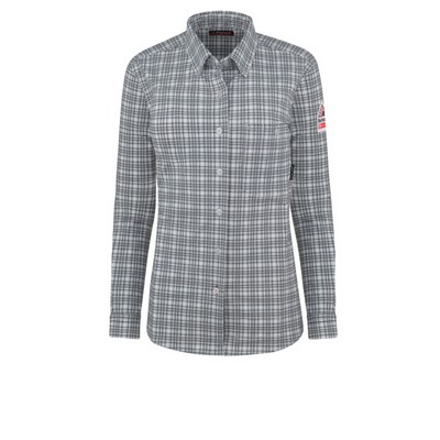 Red Kap - Dress Shirt - Bulwark FR Women's Flex Knit Button Down Shirt