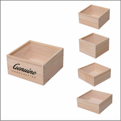 Eco-Friendly Bamboo Storage Box
