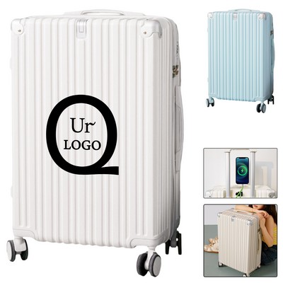 24" Abs Travel Luggage Suitcase