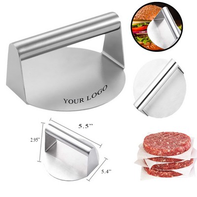 Stainless Steel Kitchen Hamburger Meat Presser