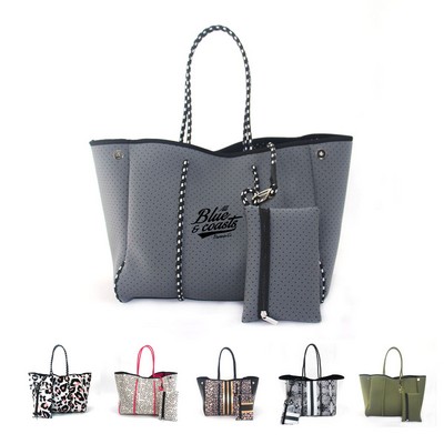 Neoprene Beach Tote Bag