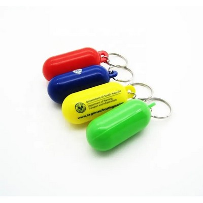 Plastic Buoyant Keychain