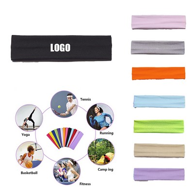 Sweat-Wicking Sports Headband